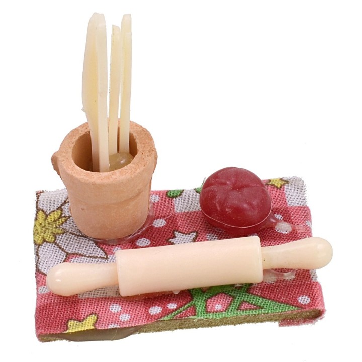 Accessori da cucina presepe cm 5x4x5,5 h