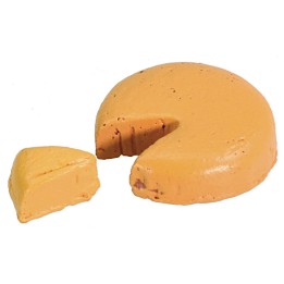 Formaggio con fetta ø 2 cm