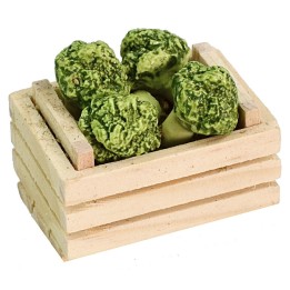 Cassetta con broccoli cm 3,5x2,5x2,6 h