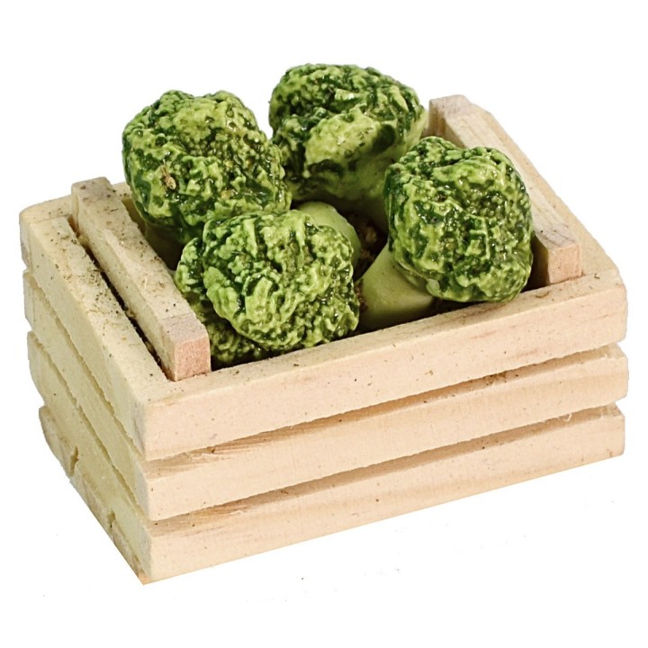 Cassetta con broccoli cm 3,5x2,5x2,6 h