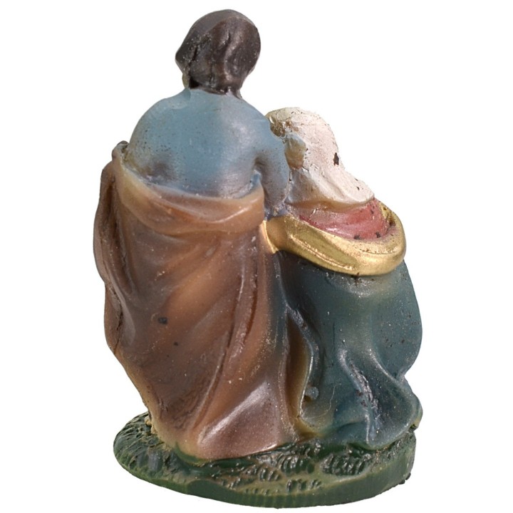 Natividad en resina monobloque cm 3