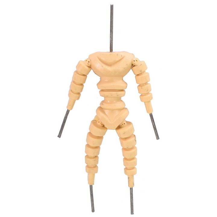 Maniquí para estatuas cm 12-15 h