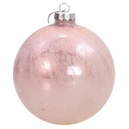 Bola rosa antiguo brillante ø 10 cm para árbol de Navidad