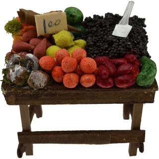 Banco frutta e verdura cm 9,5x6x4,5 h.