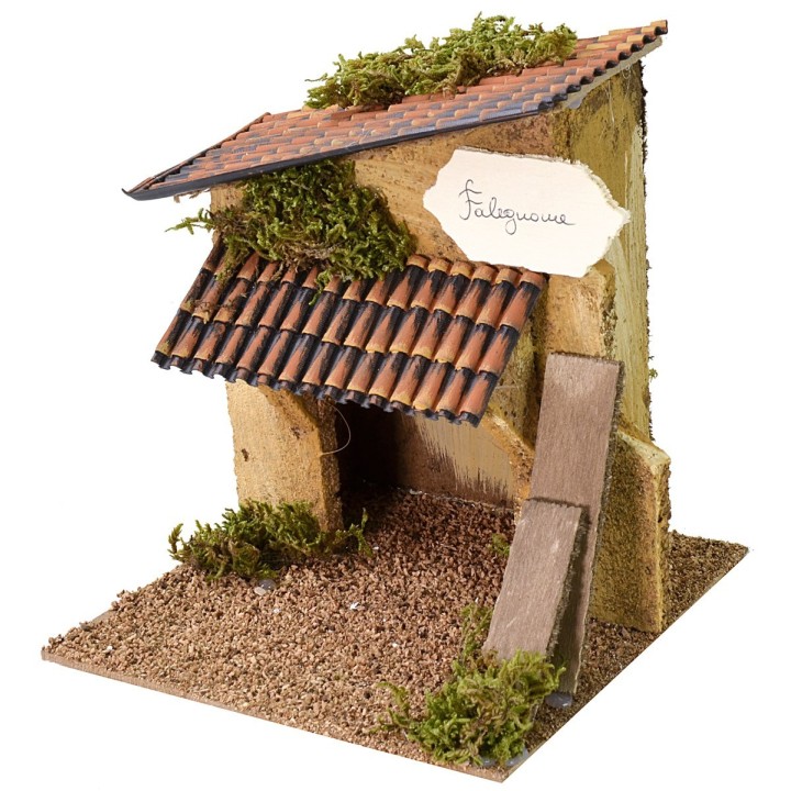 Taller del carpintero cm 15,5x15,5x17 h para belén