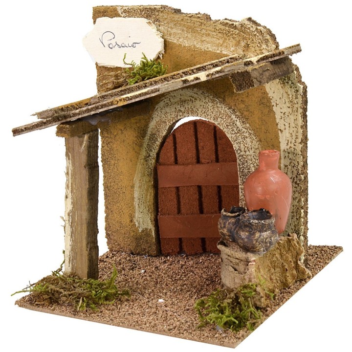 Bodega del alfarero cm 15,5x15,5x17 h para belén