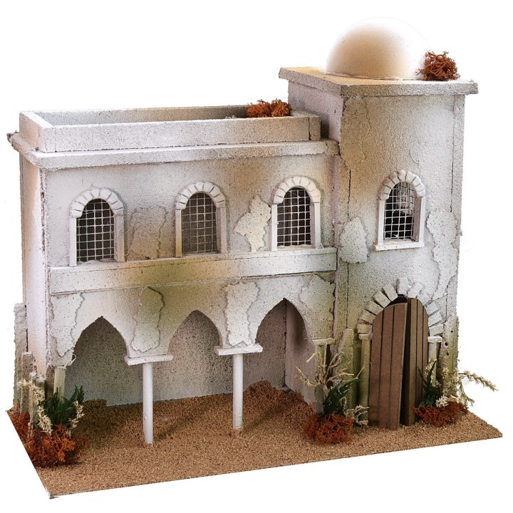 Arab house with arches 40x20x36 cm h