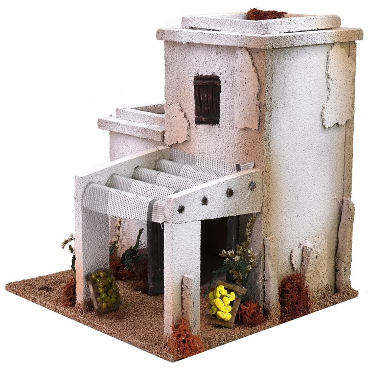 Arab house with shop cm 23x23x24 h