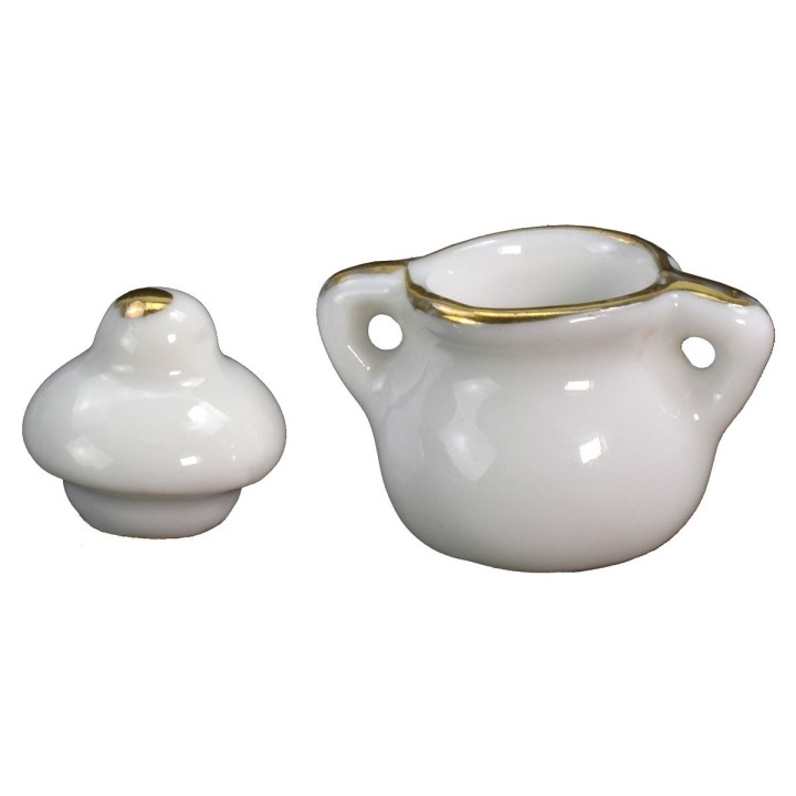 Jarrón de porcelana cm 2x2,3 h