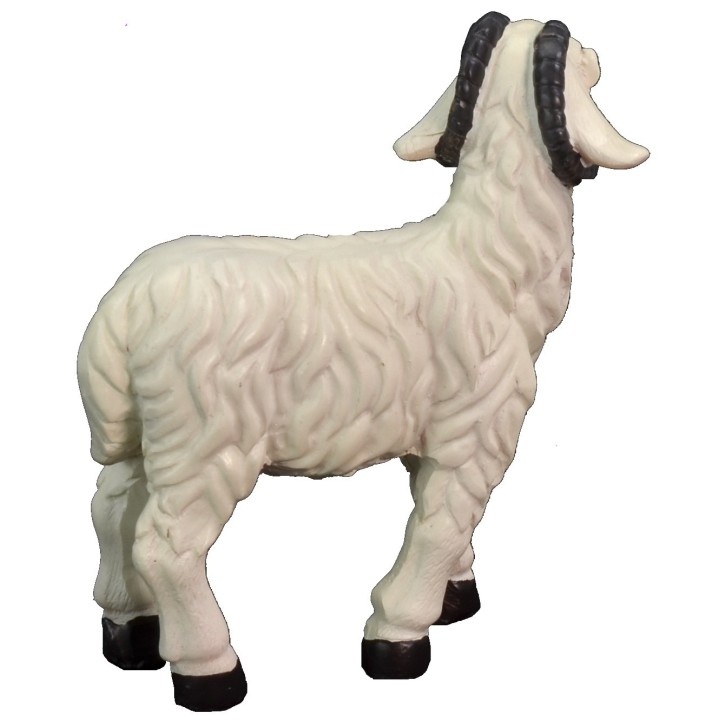 Set of 5 resin sheep for statues of 15 cm