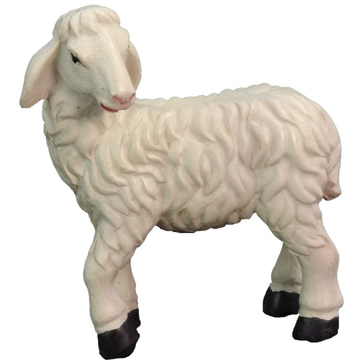 Set of 5 resin sheep for statues of 15 cm