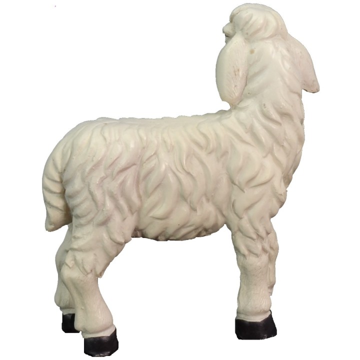Conjunto de 5 ovejas de resina para estatuas de 15 cm