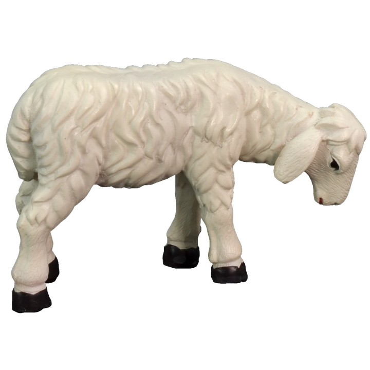 Set of 5 resin sheep for statues of 15 cm