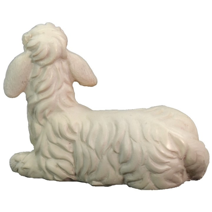 Conjunto de 5 ovejas de resina para estatuas de 15 cm