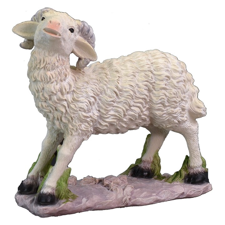 Cabra de resina para estatuas de 40-45 cm