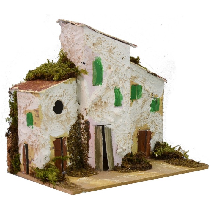 Dwellings in the distance cm 15x10x13.5 h
