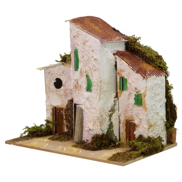 Dwellings in the distance cm 15x10x13.5 h