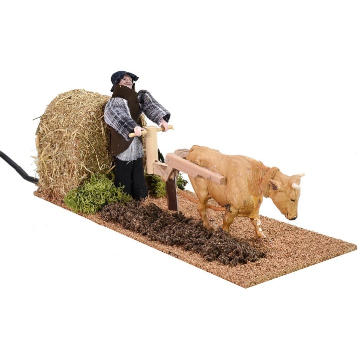 Granjero con arado de doble movimiento 12 cm