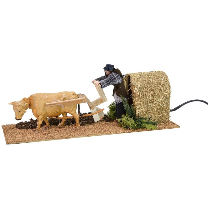 Granjero con arado de doble movimiento 12 cm