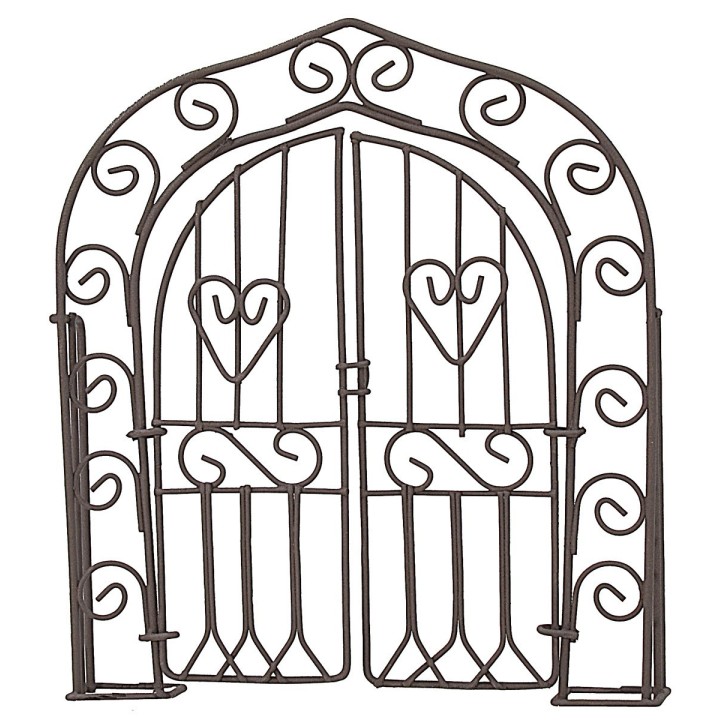 Puerta gris antracita cm 13,5x2x15,5 h