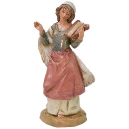 Pastorcilla con lira 12 cm Fontanini