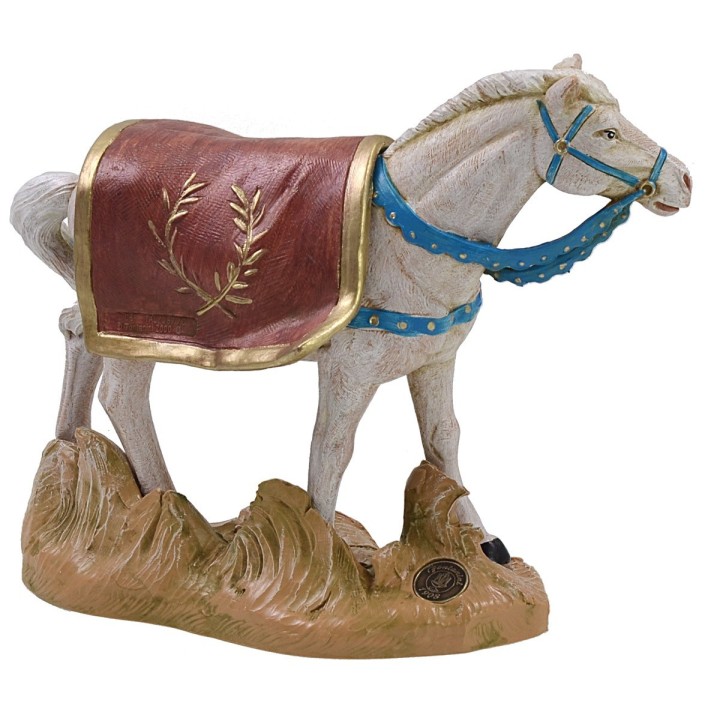 Cavallo bianco serie 19 cm Fontanini