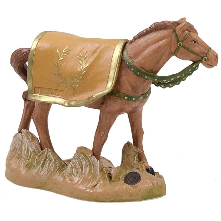 Cavallo marrone serie 19 cm Fontanini