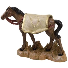 Cavallo nero serie 19 cm Fontanini