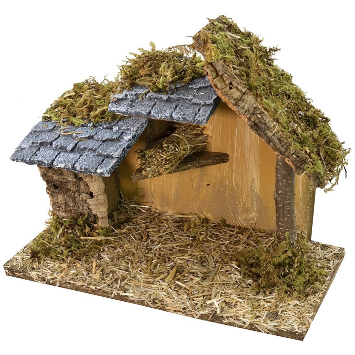 Capanna con soppalco cm 32x17x24,6 h