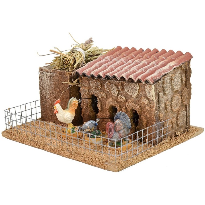 Gallinacei 3 movimenti per statue 10 cm