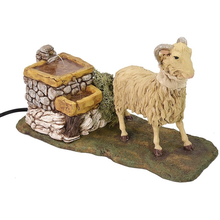 Ram in motion for 30 cm statues