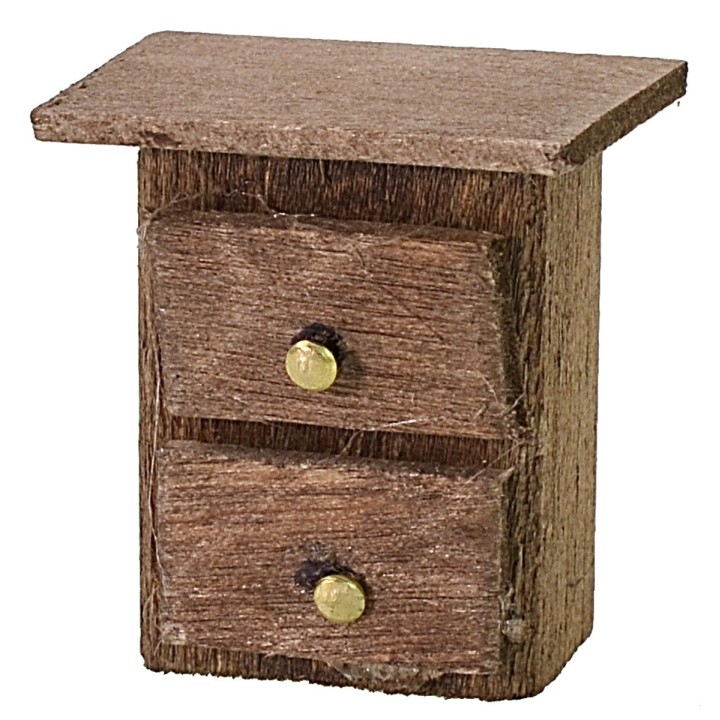 Comodino in legno cm 2,6x1,5x2,9 h