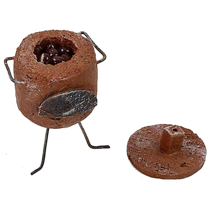 Braciere per castagne cm 4x3,5x6 h. 