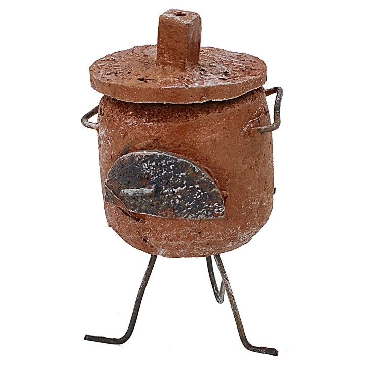 Chestnut brazier cm 4x3.5x6 h. 