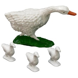 Familia de gansos Oliver para estatuas de 10 cm
