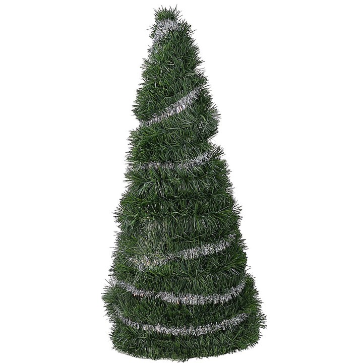 Albero di Natale cm 60 completo di Natività cm 12 illuminato
