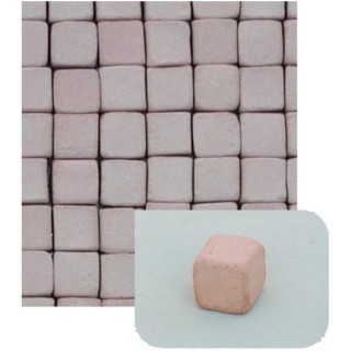 Sanpietrini B. in terracotta mm 8x8 disponibile in: