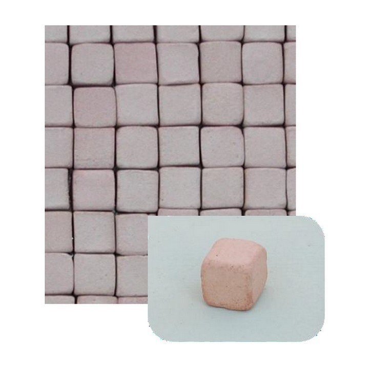 Sanpietrini B. en terracota mm 8x8 disponible en: