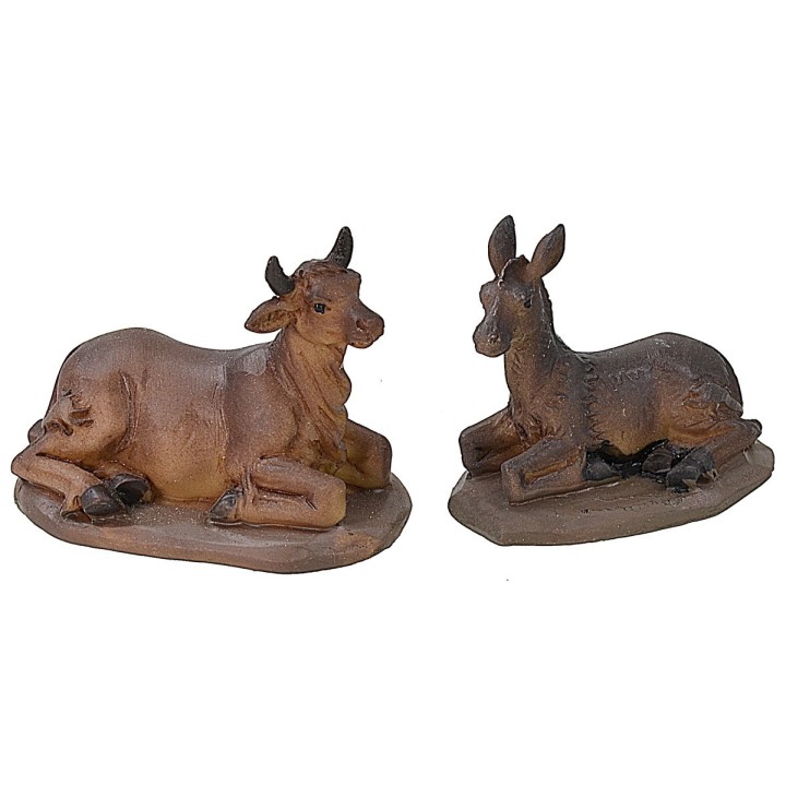 Set Natività 11 soggetti 7 cm per Presepe