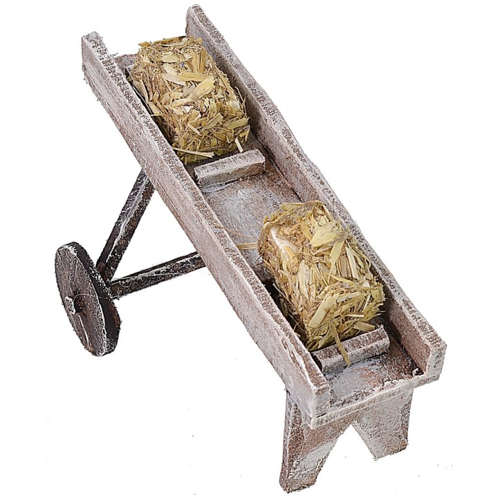 Montón de heno de 13x7x10 cm de alto para Belén