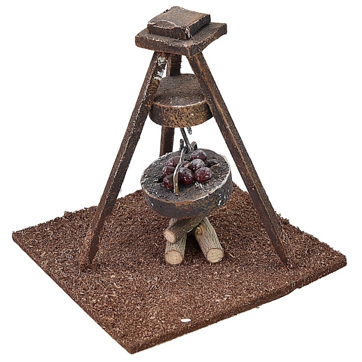 Refugio para castañas de 8,5x8,5x8,5 cm h