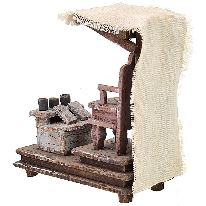 Bottega del lustrascarpe cm 8x13x15 h per Presepe