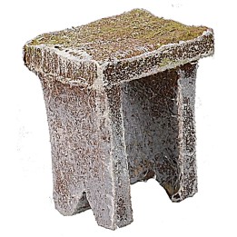 Taburete de madera cm 2,5x2x3 h