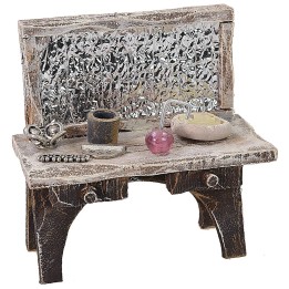 Mesa para barbero cm 8x4x8,5 h