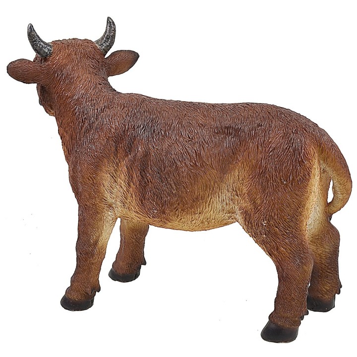 Ternero de resina de 33x11x26 cm h