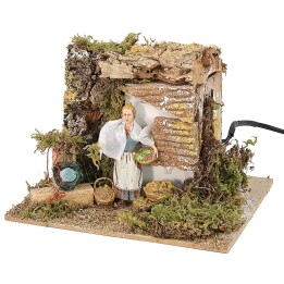 Ortolana in movimento serie 10 cm Landi Moranduzzo