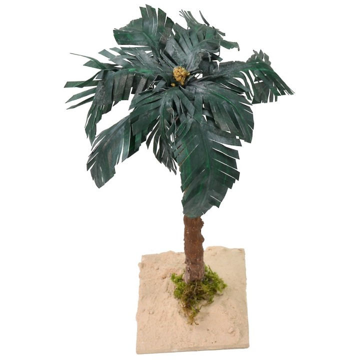 Palma con base de 9x7x23 cm de altura para belén