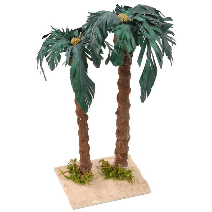 Palma doble de 18 y 20 cm