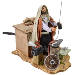 Oriental blacksmith on the move 12 cm