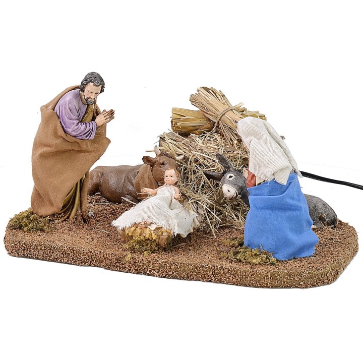 Moving Nativity Landi series 13 cm